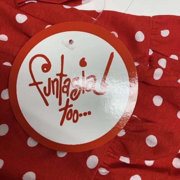 funtasia too Girls Rare Christmas Dress Sz 6X NWT - Picture 4 of 6